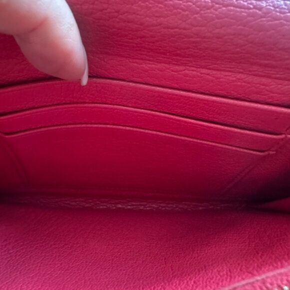 Miu Miu Raspberry Pink Envelope Wallet - Picture 8 of 17